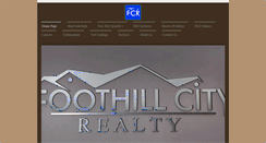 Desktop Screenshot of foothillcity.com